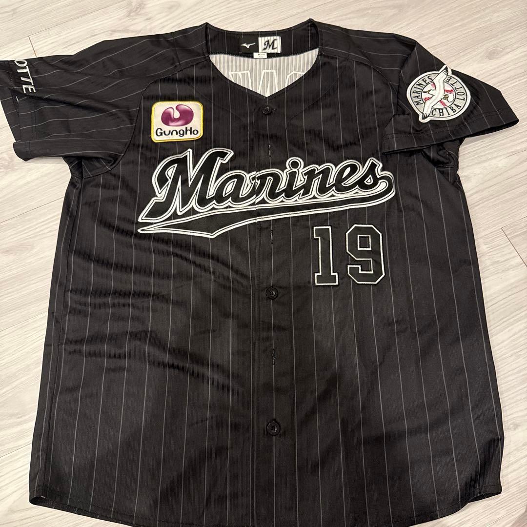 か*め様 千葉ロッテマリーンズ 唐川侑己 ビジター ユニフォーム Mサイズ