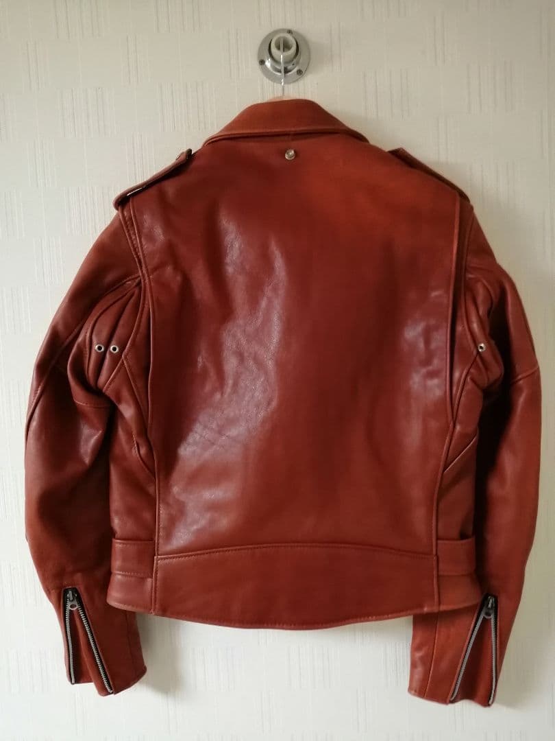 schottライダースジャケット618サイズ38茶革ブラウン美品