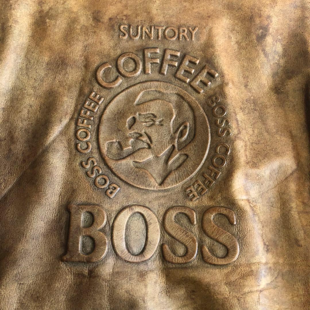 USED vintage BOSS ブラウン レザージャケット