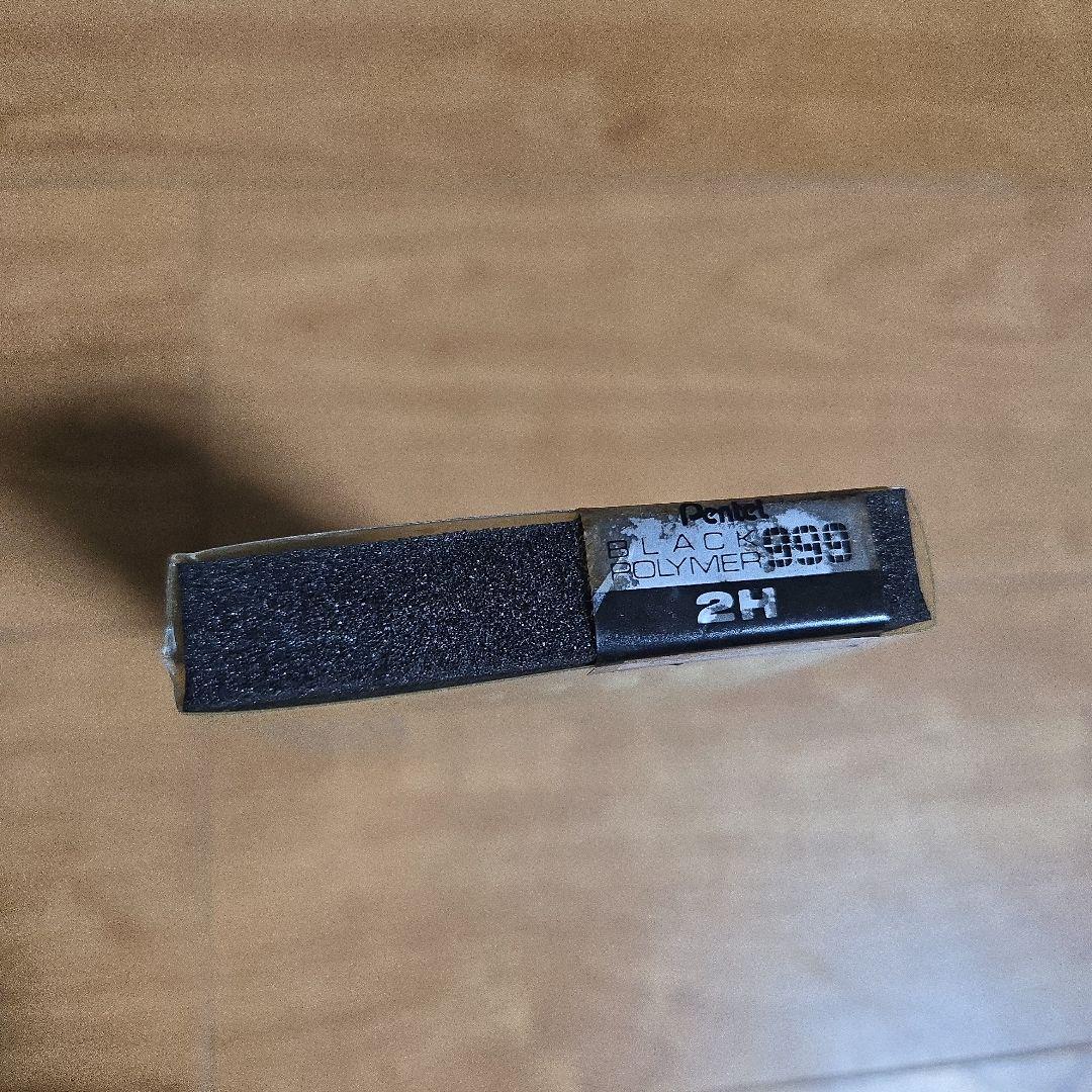 Pentel BLACK POLYMER 999 鉛筆 6本セット 2H