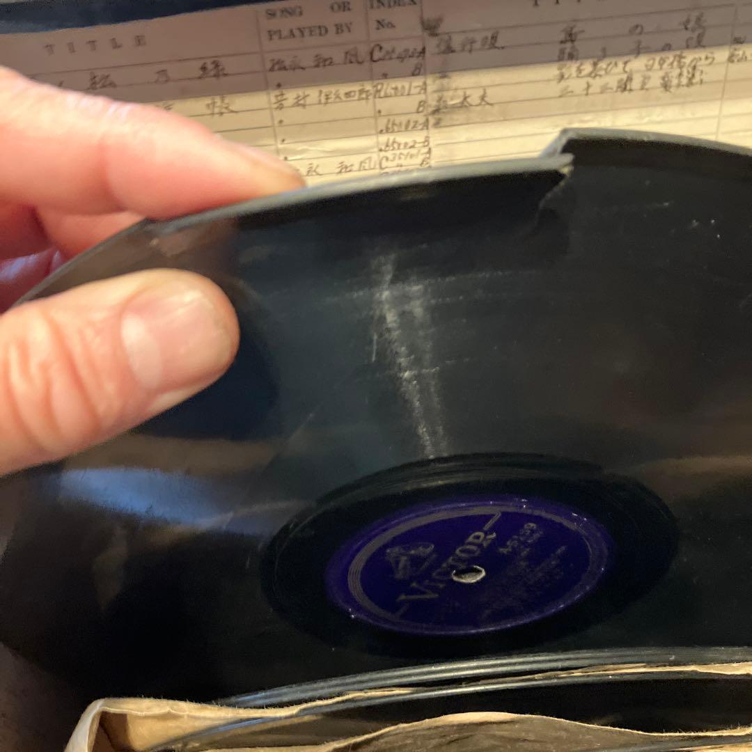 蓄音機用のレコード