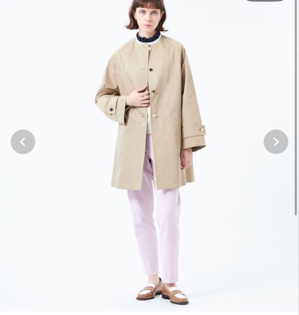 完売　2025 makintosh philosophy ノーカラーコート