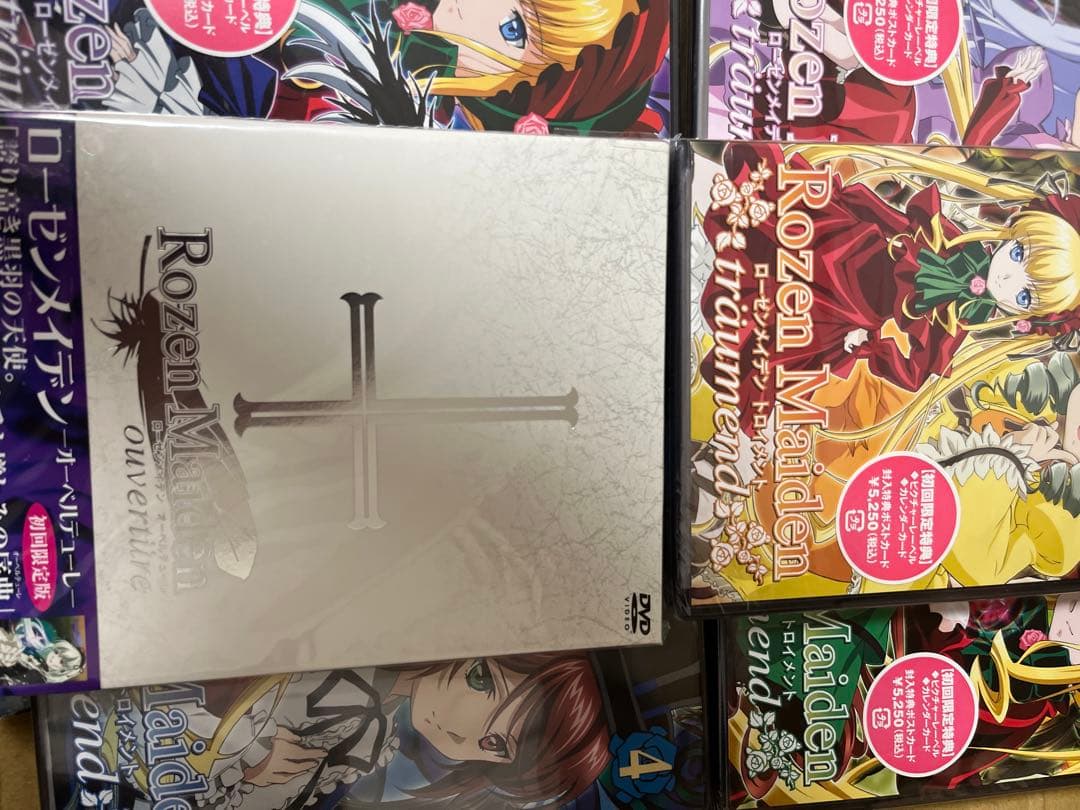 ローゼンメイデン・トロイメント 全6巻 + オーベルテューレ　未開封　dvd
