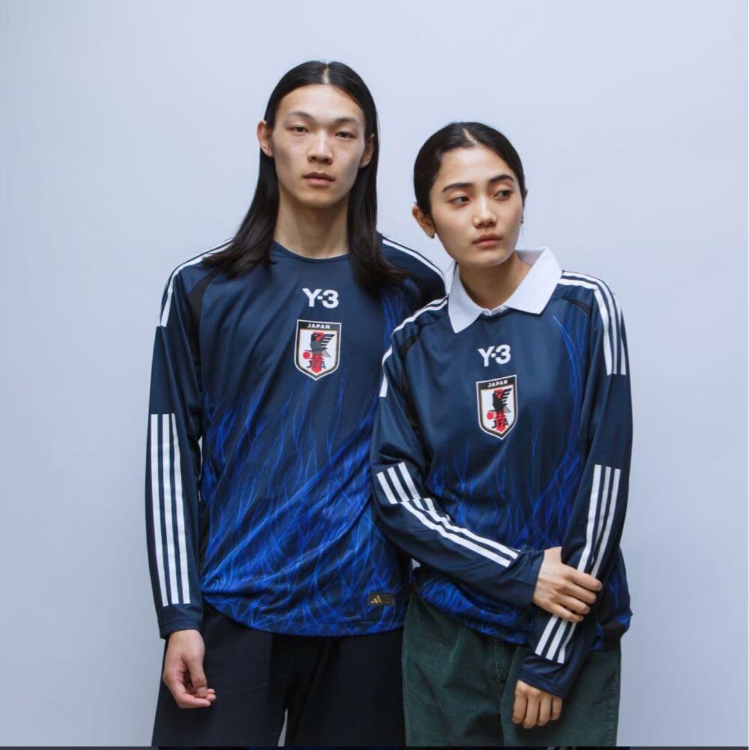 【レアサイズ】　サッカー　日本代表　ユニフォーム　オーセンティック　長袖
