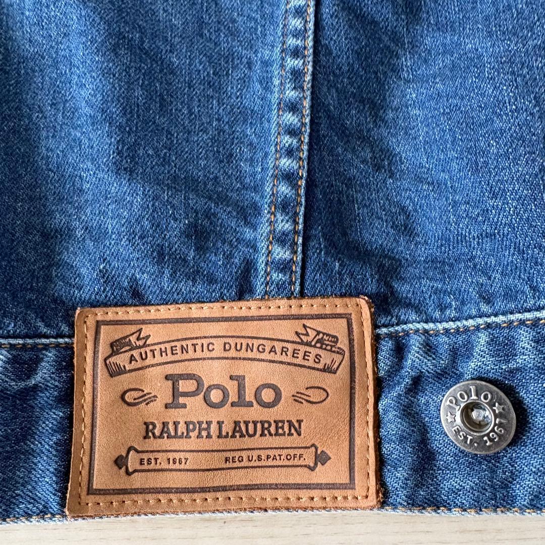美品　POLObyRalphLauren ラルフ　デニムジャケット Gジャン