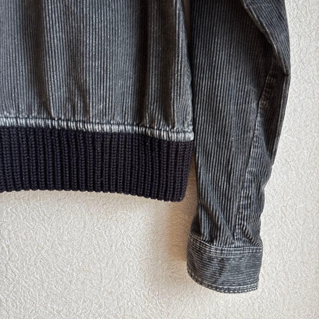 DIESEL コーデュロイジャケット Lサイズ グレー