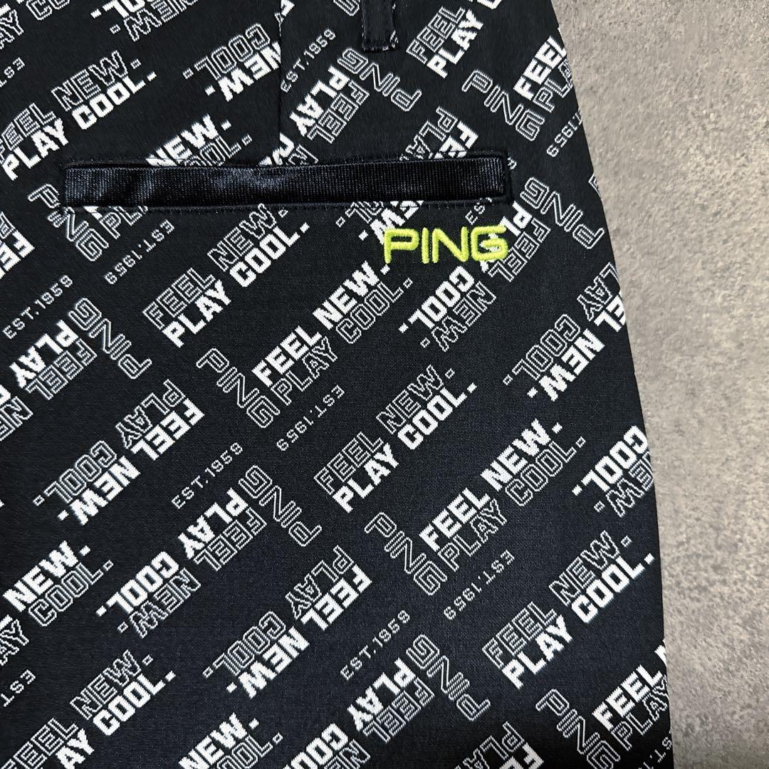 【新品】 PING ピン ポロシャツ スカート 総柄 セットアップ ゴルフウェア