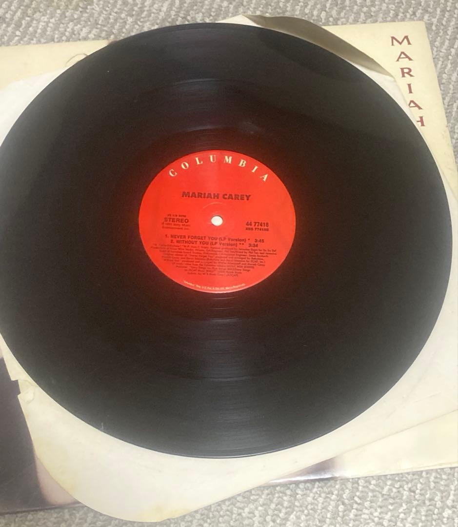 mariah carey never forget you レコード