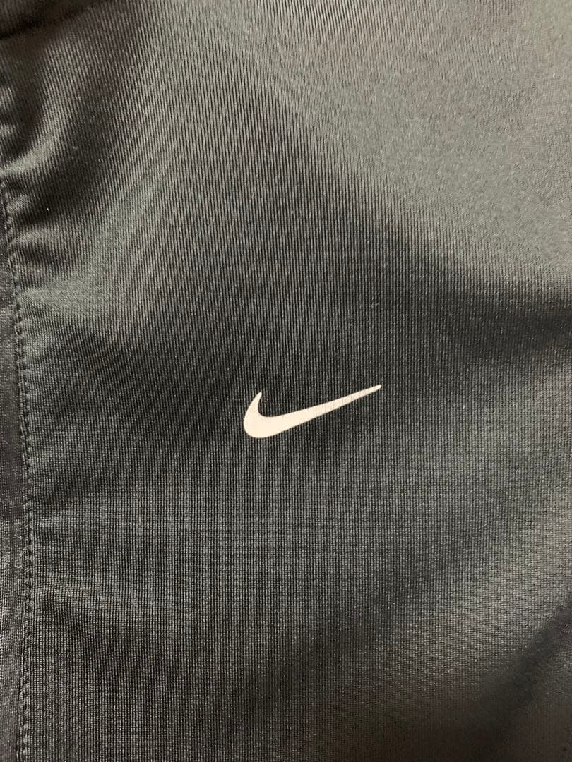 【NIKE】DRI-FIT ブラック ハーフジップ Tシャツ M used古着