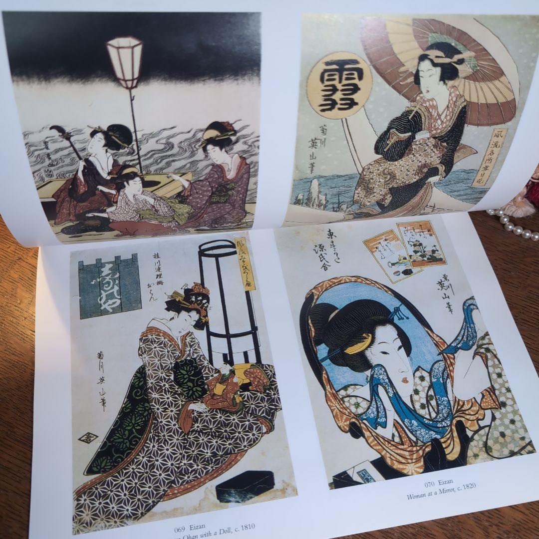 120点の壮麗なフルカラー版画も素敵な洋書　マツノホビー　dover 浮世絵