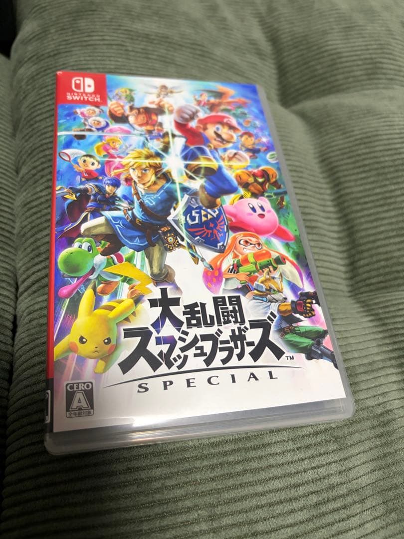 Nintendo Switch 本体 コントローラー スマブラ　箱無し　中古