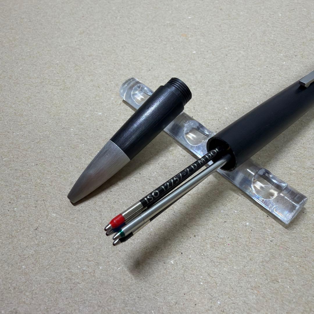 中古品 LAMY ラミー 2000 4色 ボールペン 振り子式 Germany