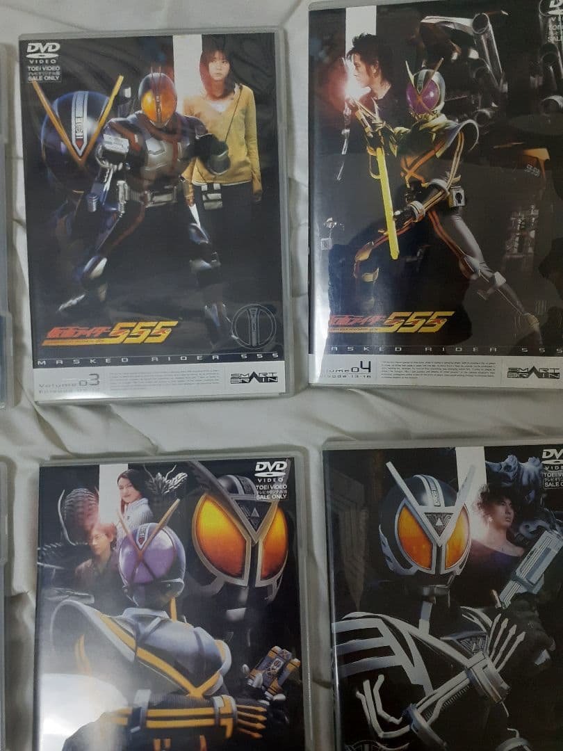 仮面ライダー555 DVD全13巻+パラダイス・ロスト DC版