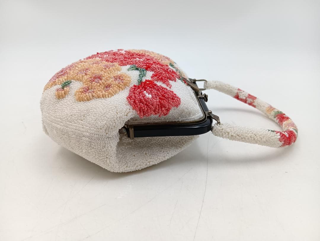 和装小物 かばん 草履23.5㎝ セット ビーズ 着物 成人式 振袖