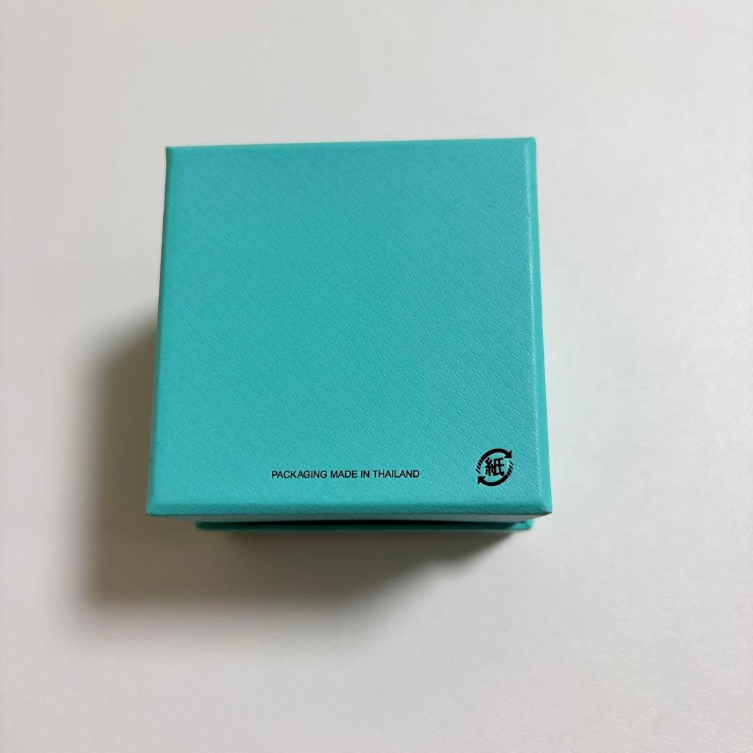 美品　ティファニー　ペアリングケース　空箱　指輪入れ　婚約指輪　リボン付き