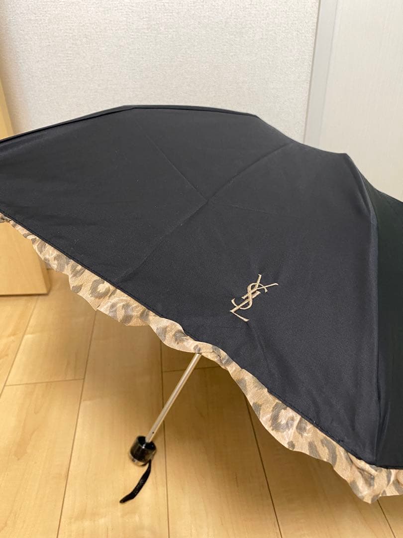 折り畳み傘　晴雨兼用　遮光 UV99％以上　遮熱　黒　80cm YSL
