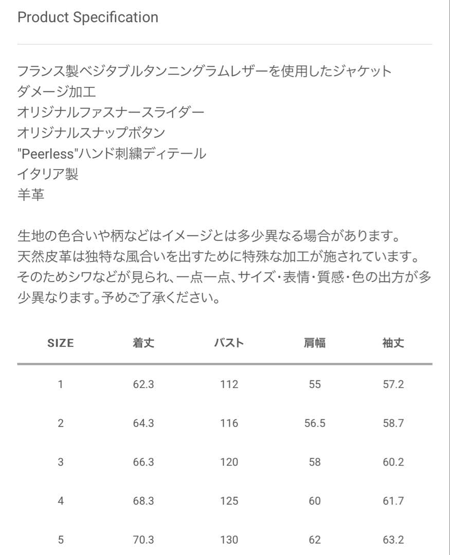 VISVIM STRATO SWING TOP IT ビスビム　ラムレザー　25