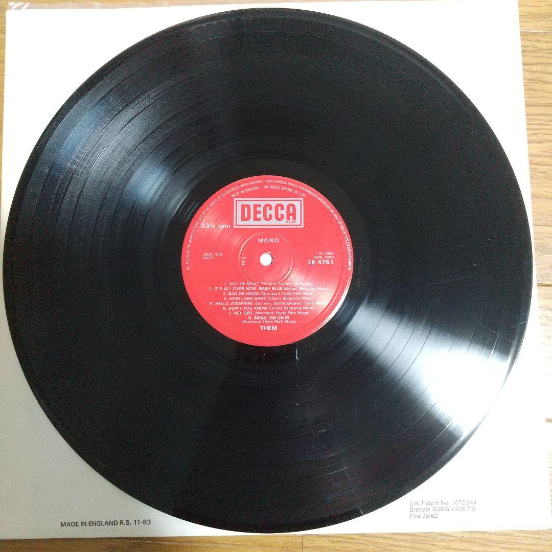 them LP 2枚セット ガレージパンク モッズ 60s