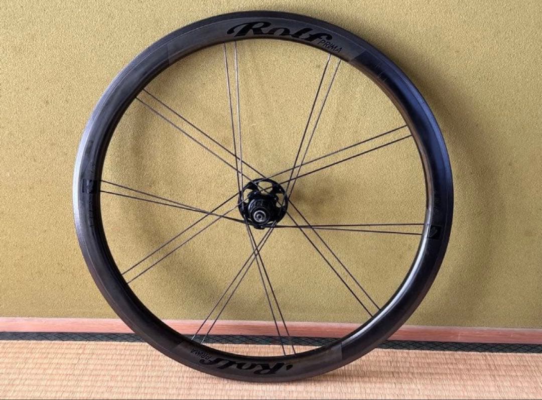 半額Rolf Prima Ares4 リムブレーキ　カーボンホイール ワイドリム