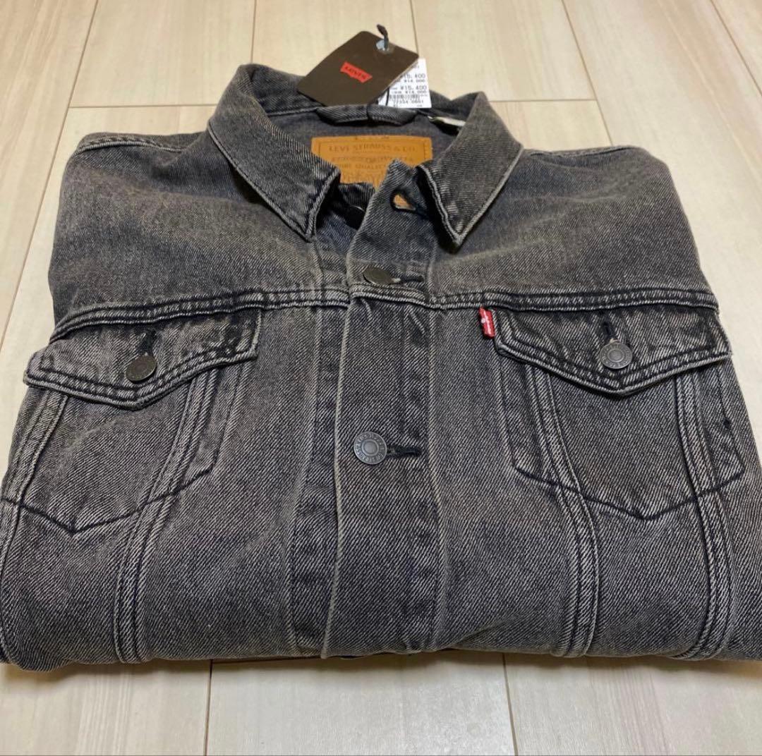LEVI'S PREMIUM グレー デニムジャケット XL