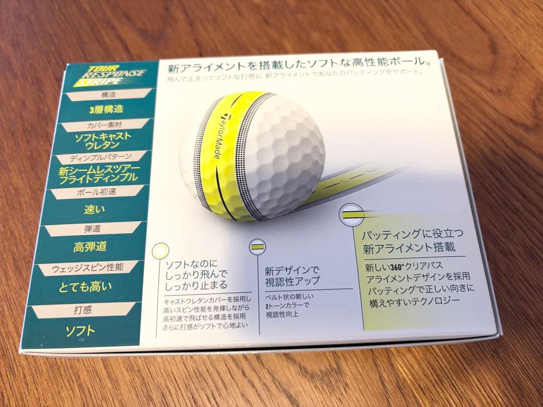 【新品】TaylorMade Tour Response Stripe 2ダース