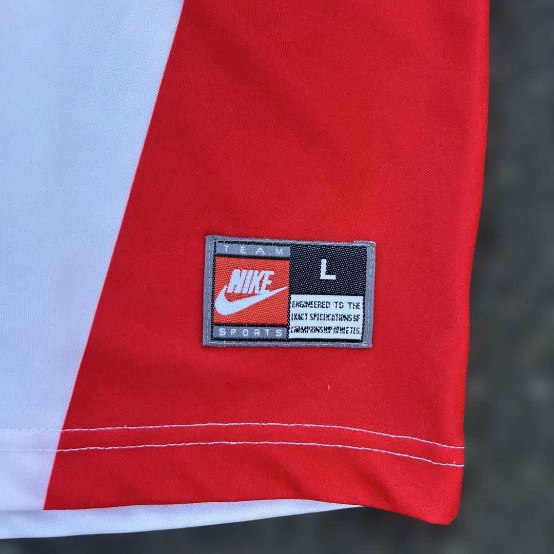 ゲームシャツ 90s USA製 NIKE Vネック BIGSIZE