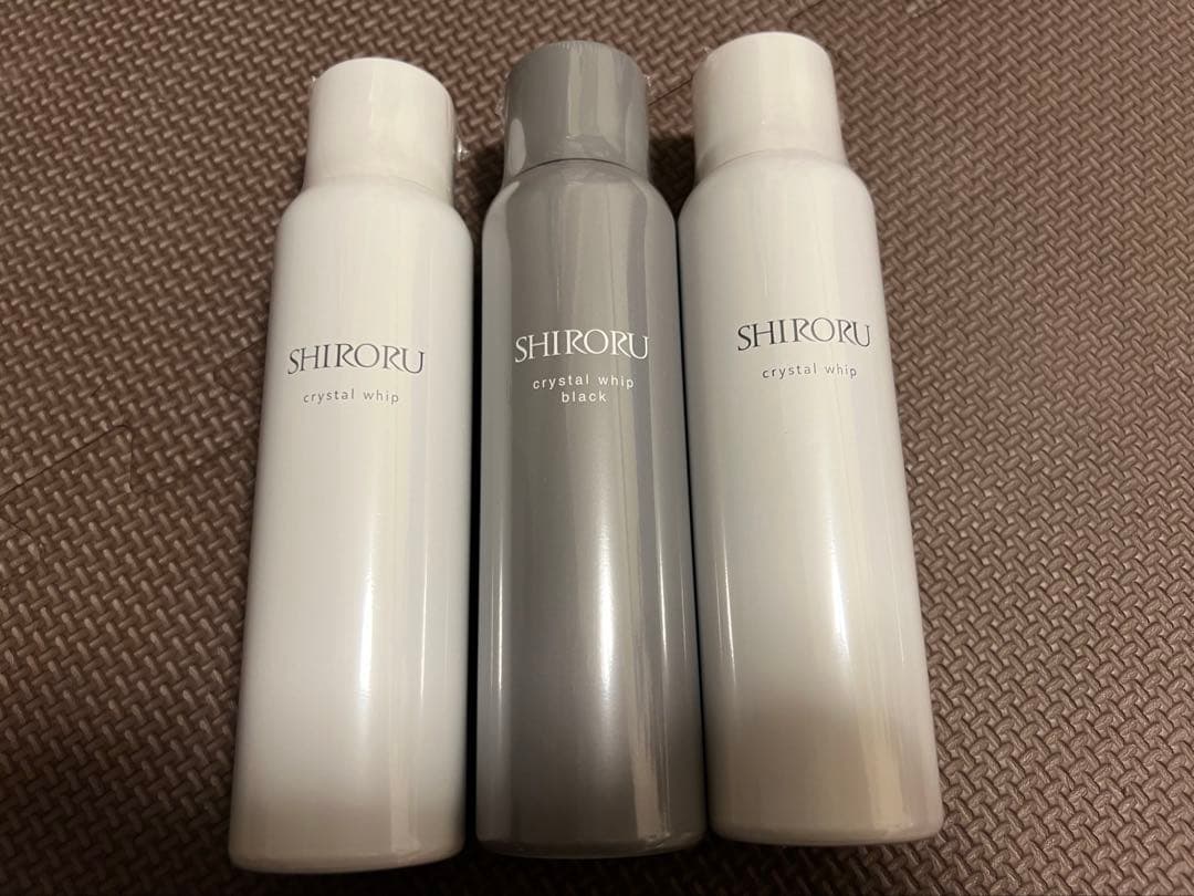 SHIRORU クリスタルホイップ120g 洗顔料 6本セット