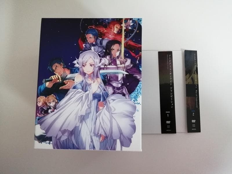 ソードアート・オンライン アリシゼーション 初回限定版　DVD 全8巻セット