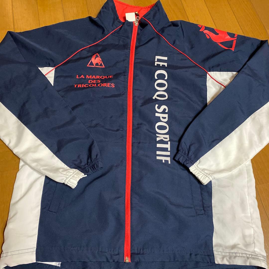 ルコック le coq sportif クロス ジャケット ロングパンツ　o