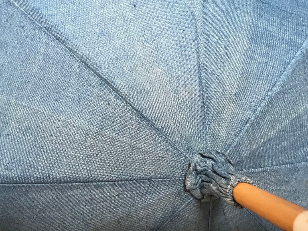 藍染　日傘　ハンドメイド