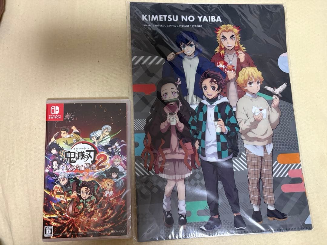 おまけ付き　新品未開封　鬼滅の刃 ヒノカミ血風譚2 switch
