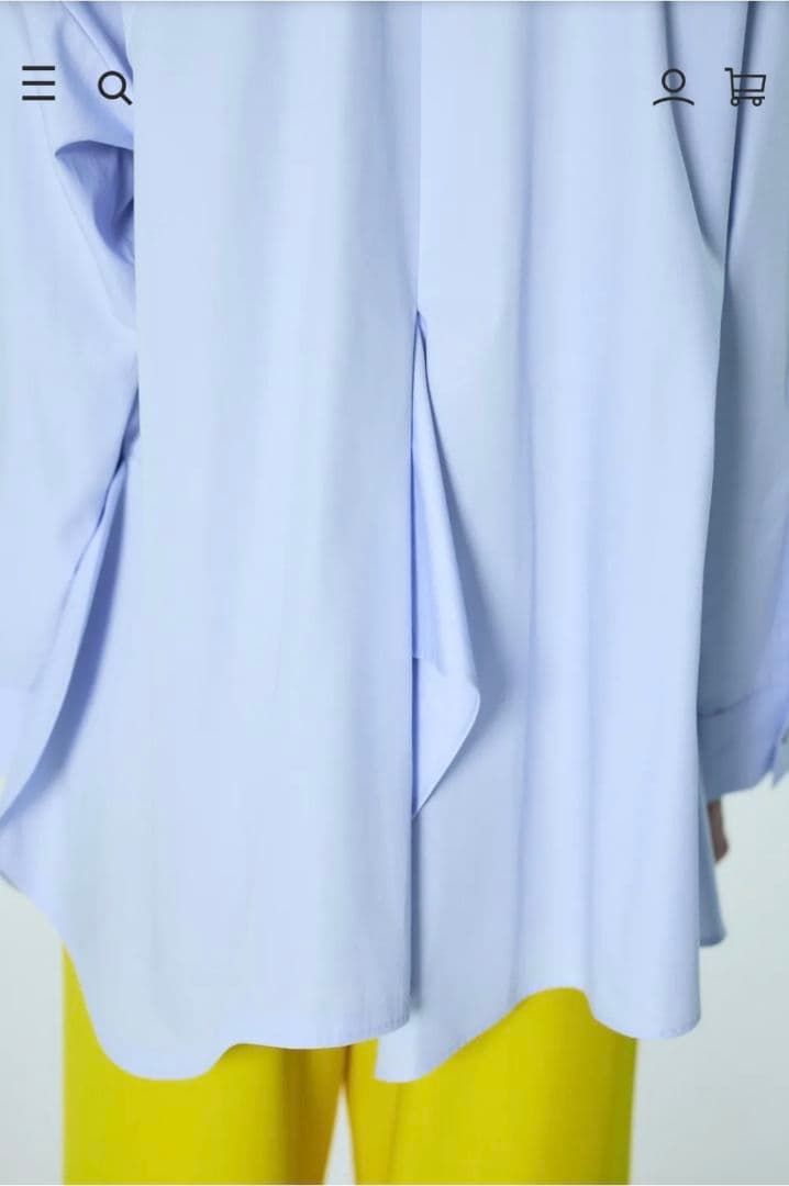 misatomi　完売　エンフォルド　PLATE SHIRT　新品