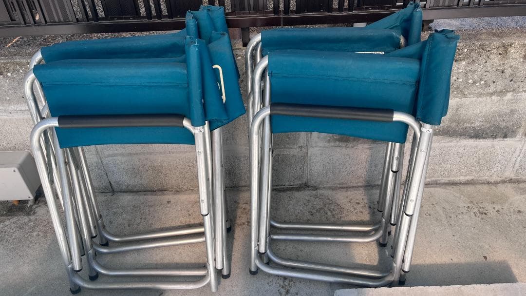 【レア】USA製Coleman（コールマン）キャプテンチェア2 CJ25 4脚