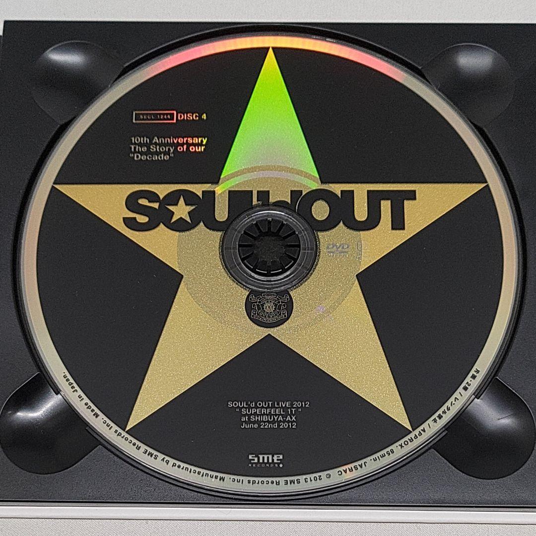 SOUL'd OUT Decade CD DVD 完全生産限定盤BOX