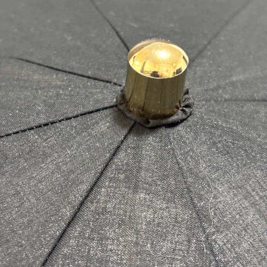 YSL イヴサンローラン 折りたたみ傘 ロゴ柄 ✨美品✨