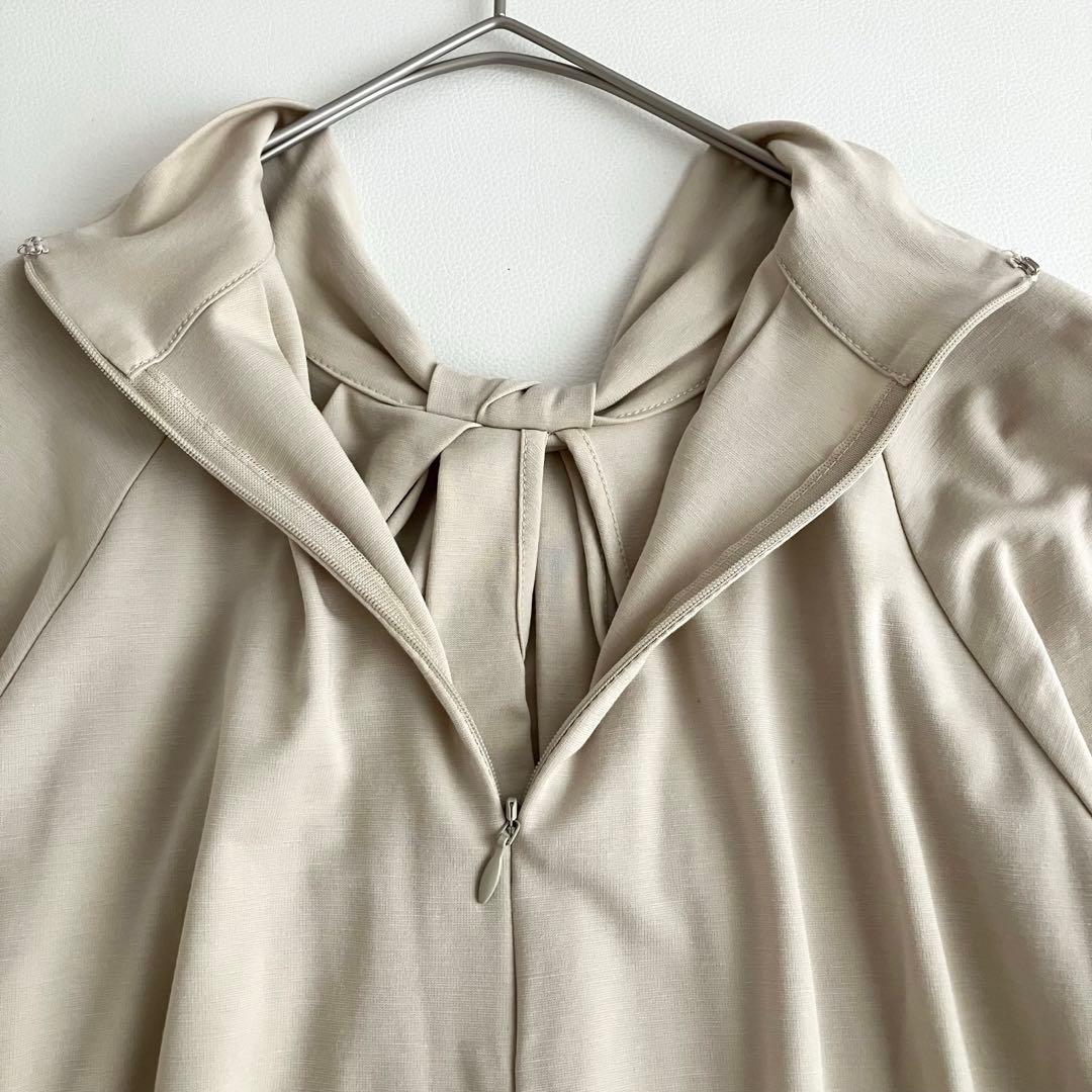 人気♡soejuソージュ　ボウスタイルプルオーバー　シャツ　ブラウス　S　洗える