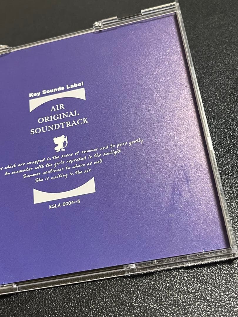 アニメ AIR ORIGINAL SOUNDTRACK CD