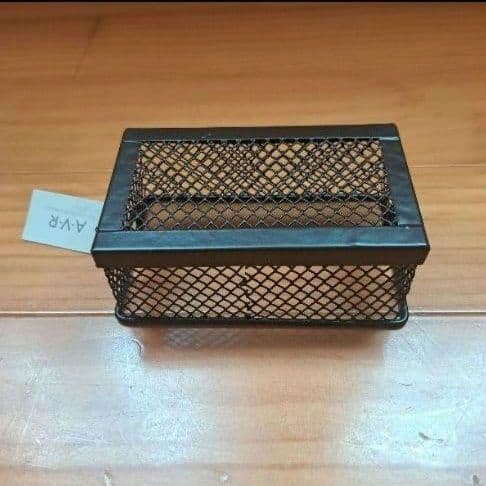 未使用　カントリー　ワイヤーバスケット　収納カゴ　持ち手付き　ブラウン　タグ付き