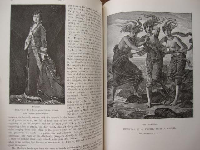 アート・デザイン・音楽 American Wood Engraving Victorian Histor