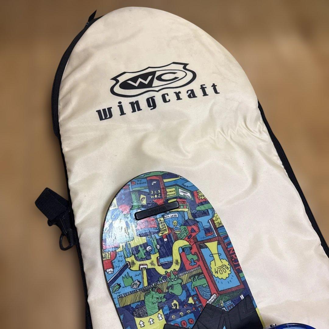 美品BURTON キッズ スノーボード 2点セット 110cm カバー付き