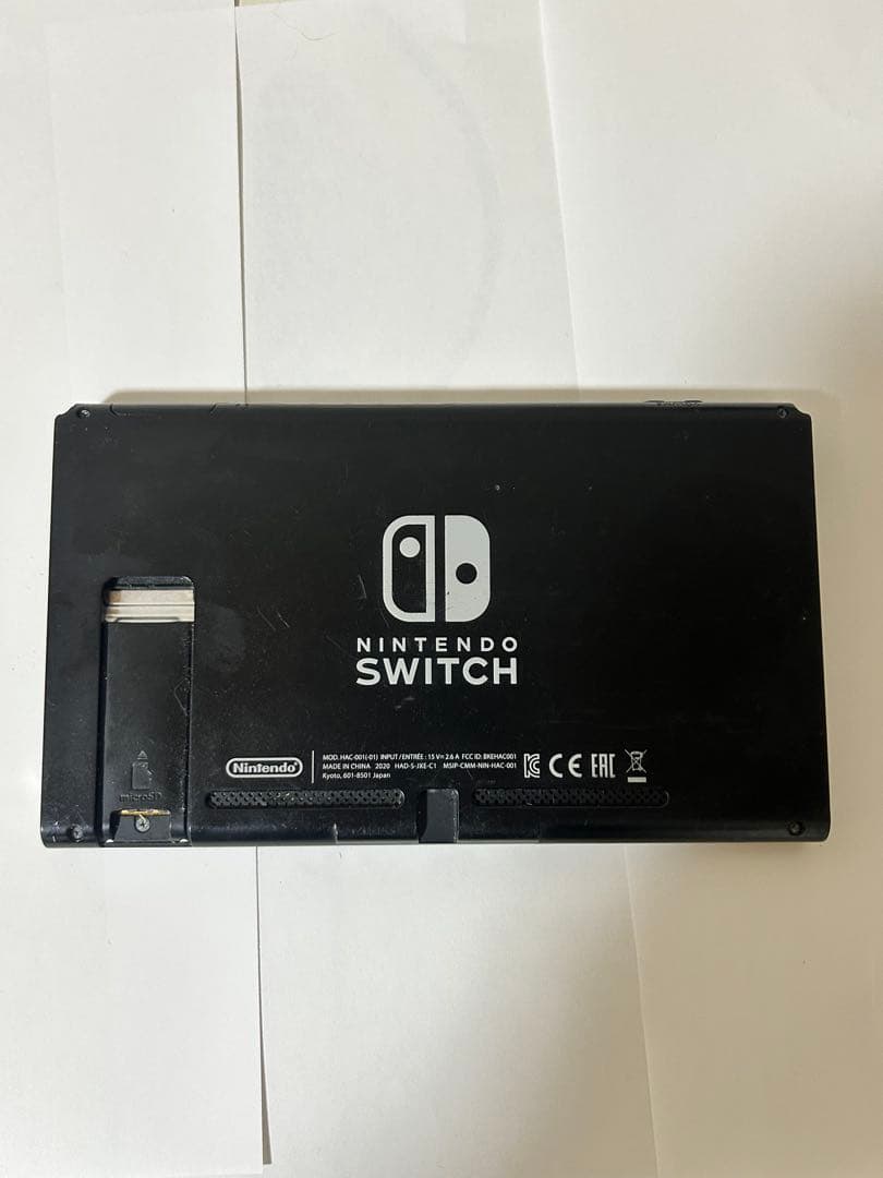【初期化・動作確認済み】Nintendo Switch 本体のみ スタンド欠品