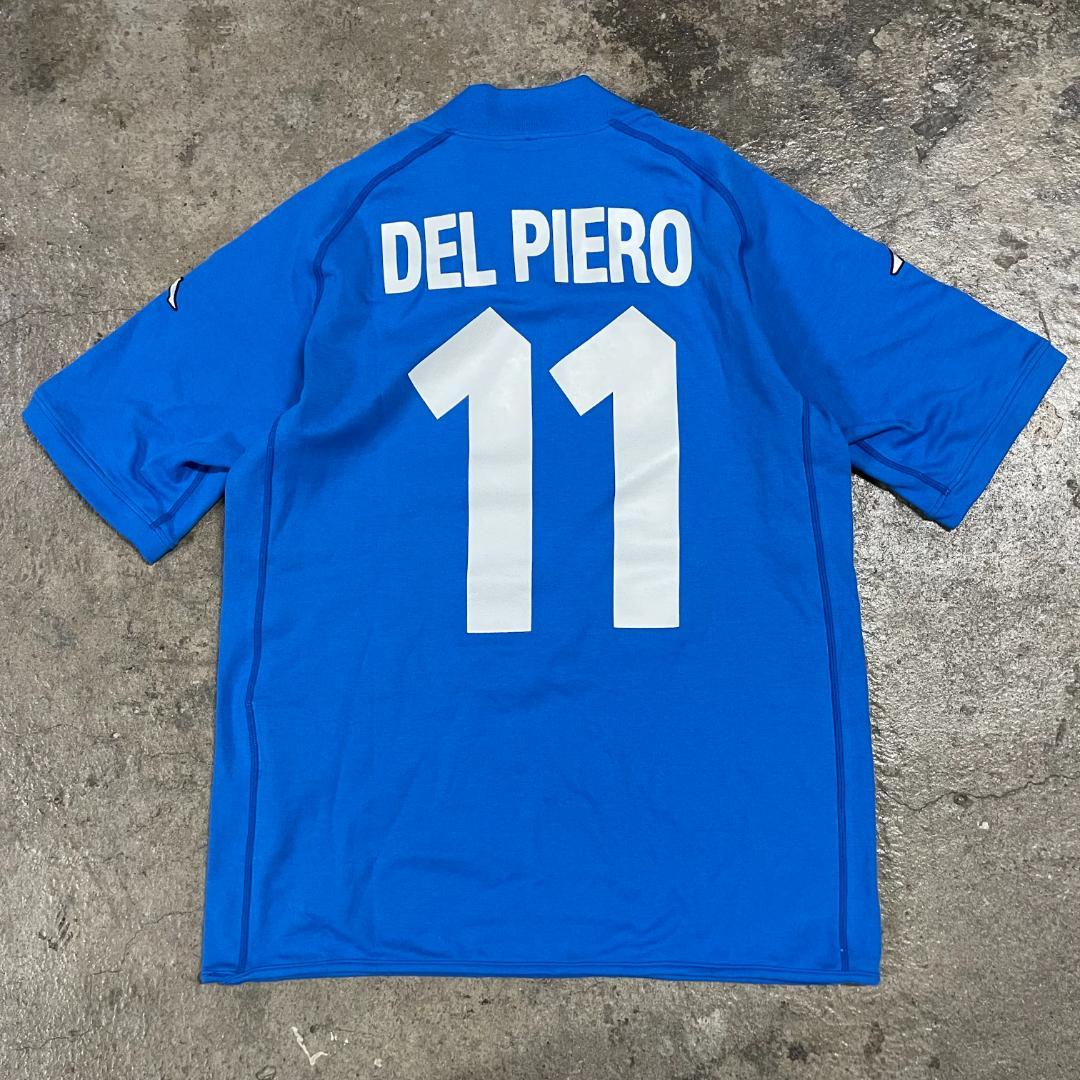 新品 Kappa カッパ イタリア代表 デルピエロ ユニフォーム S サッカー