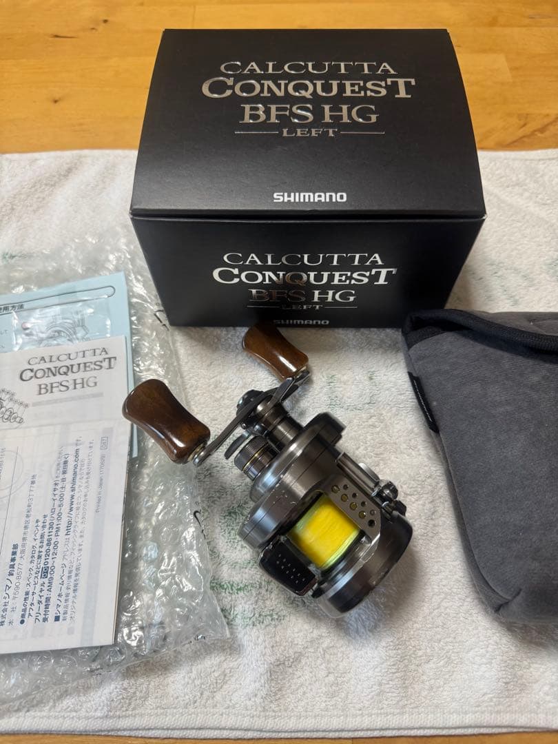OH後未使用　17 カルカッタ コンクエスト BFS HG LEFT