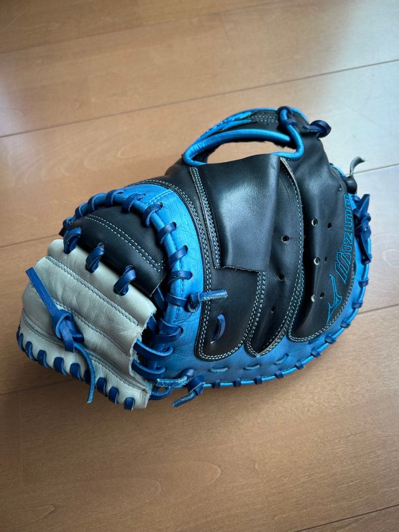 Mizuno キャッチャーミット ブラック/ブルー