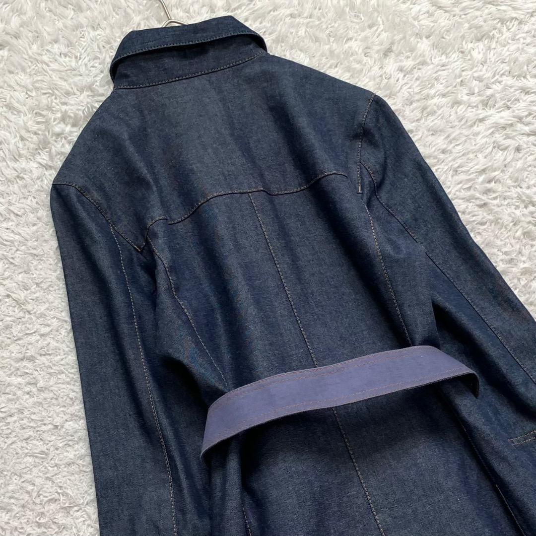 極美品✨バーバリーブルーレーベル ワンピース デニム ノバチェック ホースロゴ