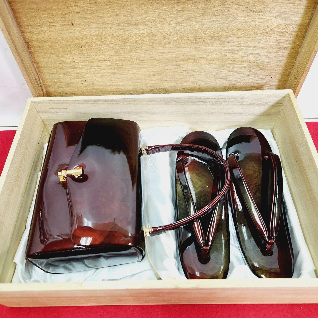 和装小物　バッグ　草履　セット　桐箱入　高級　試着のみ　保管品