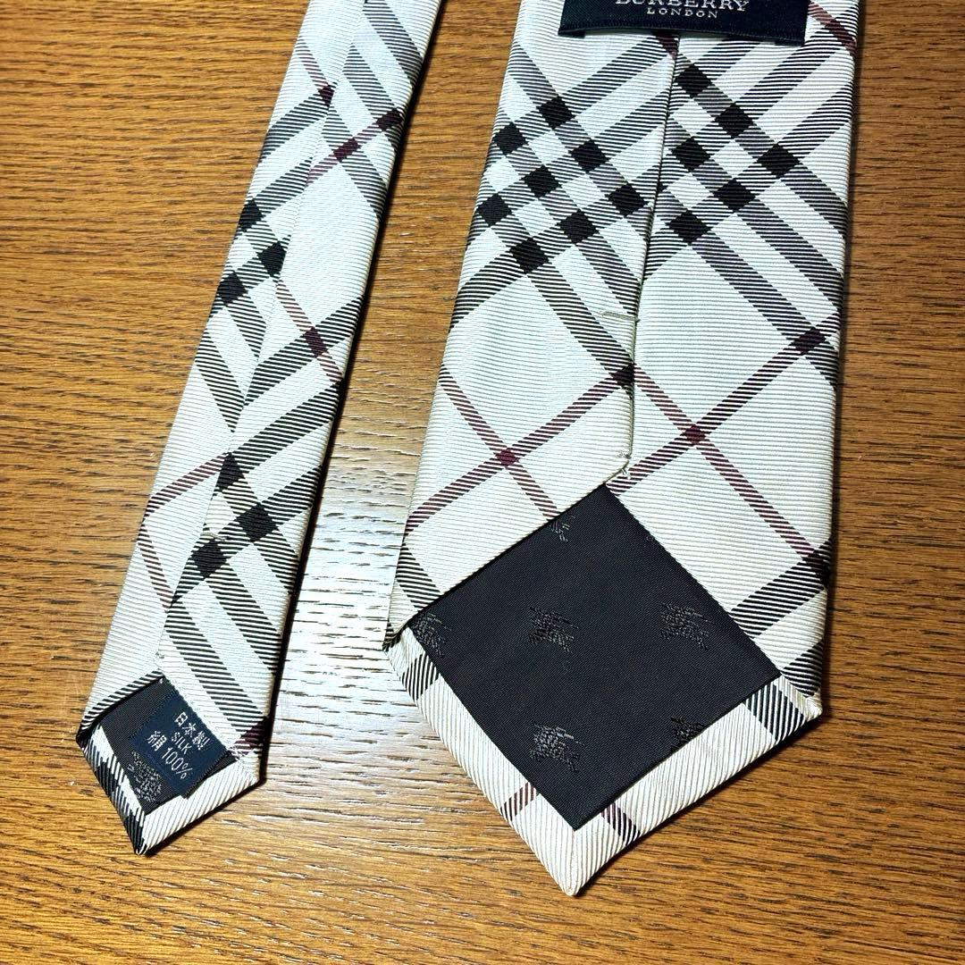 【未使用品】BURBERRY バーバリーロンドン ネクタイ