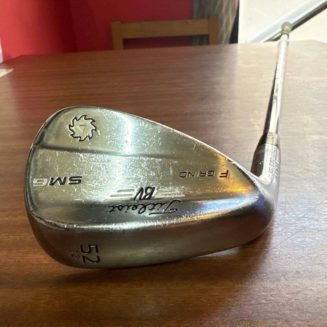 レフティTitleist SM6 52度 F-Grind ウェッジ
