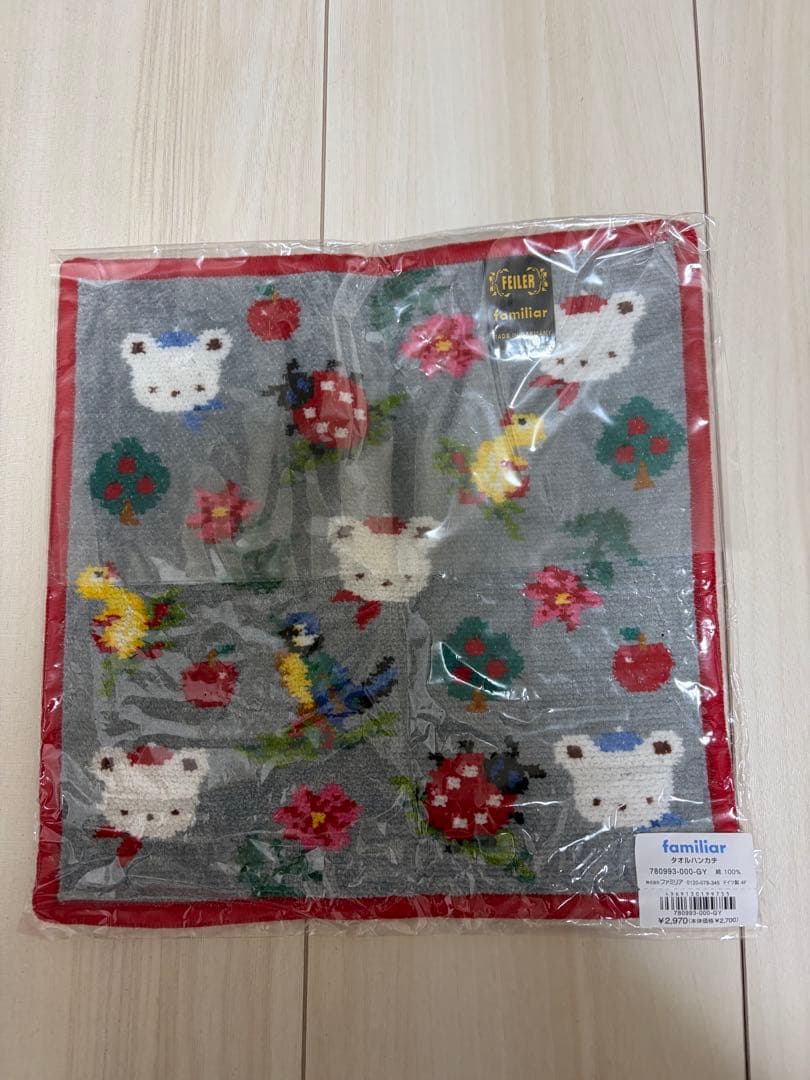 【新品】FEILERファミリア タオルハンカチ