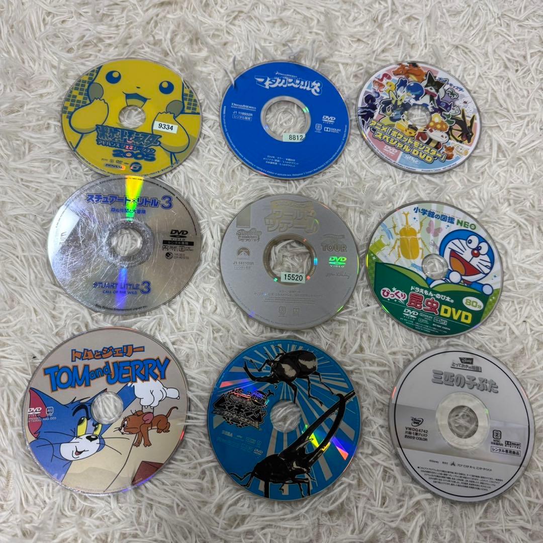 m*a様 DVD まとめ売り アニメ ミニオン パウパトロールザムービー シング
